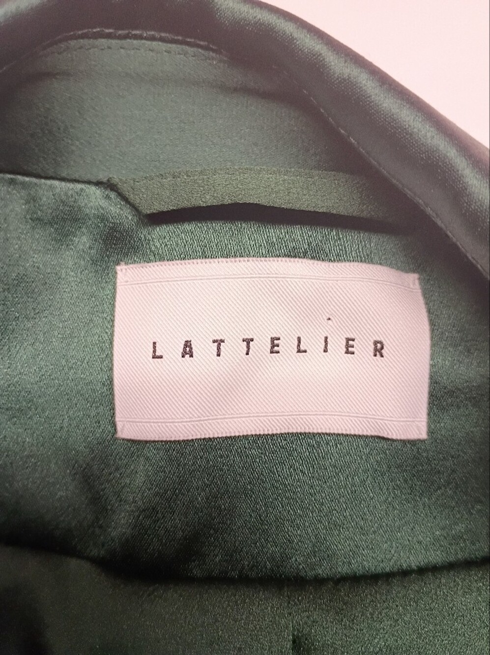 Tie-Waist Emerald Green Women's Blazer Jacket - Picture 4 of 9